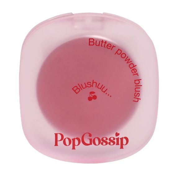 Рум'яна для обличчя з сатиновим фінішем Pop Gossip Blushuu Silky powder blush - №03 Berry Pop (3.2 g)