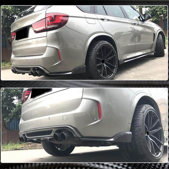 Дифузор заднього бампера Карбон V2 (для F86) для BMW X6 F-16 2014-2019 рр | Зображення 3
