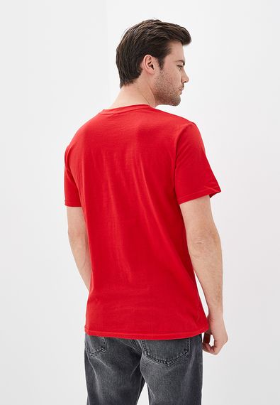 Футболка чоловіча базова червоний, 2XL | Зображення 1