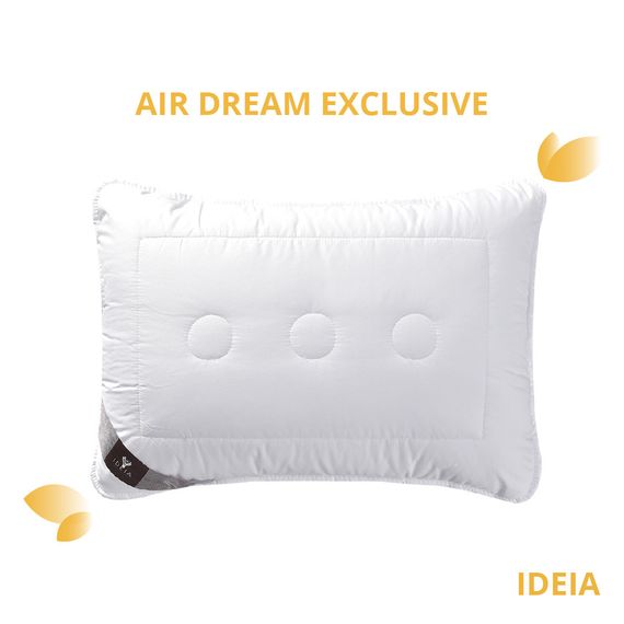 Подушка Air Dream Exclusive IDEIA 50х70 см два чохли з блискавкою біла (8-11586*001) | Зображення 6