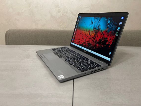 Ультрабук Dell Latitude 5510 / 15.6" (1920x1080) IPS / Intel Core i7-10610U (4 (8) ядра по 1.8 - 4.9 GHz) / 16 GB DDR4 / 256 GB SSD M.2 / Intel UHD Graphics / WebCam б/у + Подарок Проводная мышь / USB | Зображення 5
