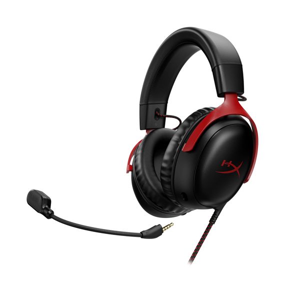 Навушники HyperX Cloud III Black-Red (727A9AA) | Зображення 2