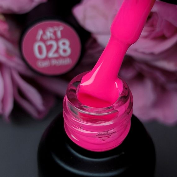 Гель-лак ART in detail 28 (рожевий Барбі) 6мл