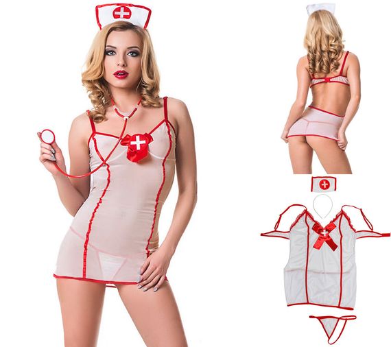 Ігровий костюм Медсестра Babydoll 46 L/XL 152-04 | Зображення 9