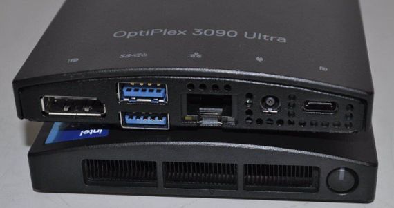 Неттоп Dell OptiPlex 3090 Ultra USFF / Intel Core i5-1145G7 (4 (8) ядра по 4.4 GHz) / 16 GB DDR4 / 128 GB SSD M.2 / Intel Iris Xe Graphics / Wi-Fi / Bluetooth / Windows 11 Pro / Блок живлення б/в + Подарунок Бездротова миша + флеш-накопичувач USB 32 ГБ | Зображення 2