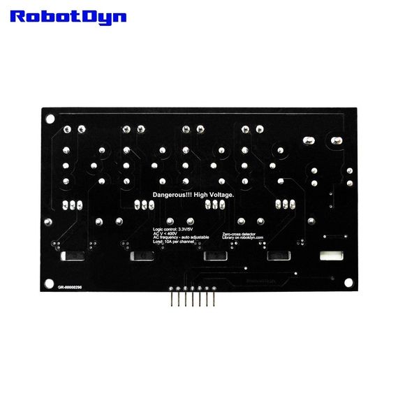 Діммер змінного струму чотирьохканальний 110 / 220V 10A RobotDyn | Зображення 2
