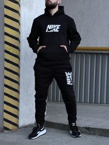 Чоловічий спортивний костюм Nike чорний