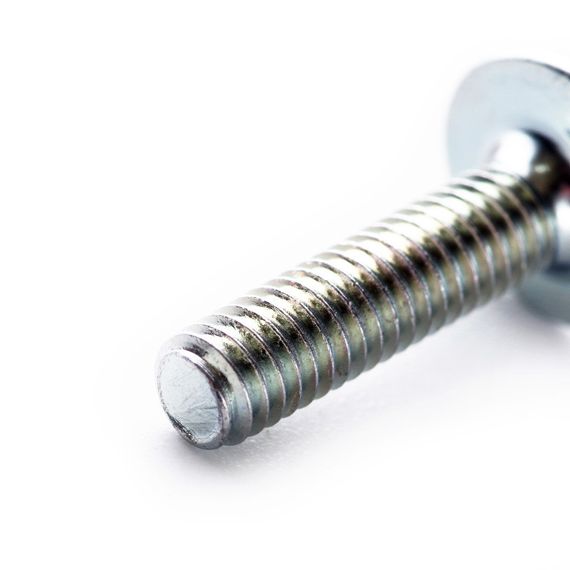 Гвинт метричний із напівкруглою головкою з прес-шайбою М8*30 DIN 967 кл. пр. 4,8 цинк білий (пач 25 шт.) APRO 5028030-21 | Зображення 2