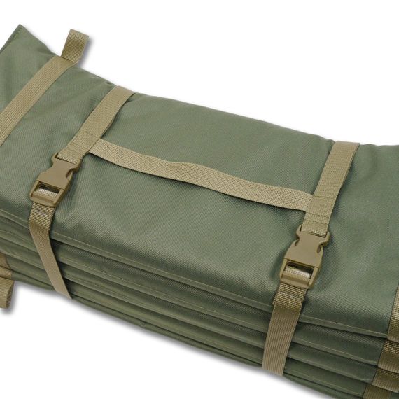 Тактичний розкладний каремат посилений (20мм+стропа) Kiborg К-2 Хакі | Зображення 4