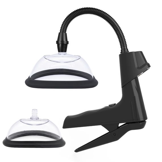 Вакуумна помпа Pompka Pussy Pump with digital display Sex Aura | Зображення 3