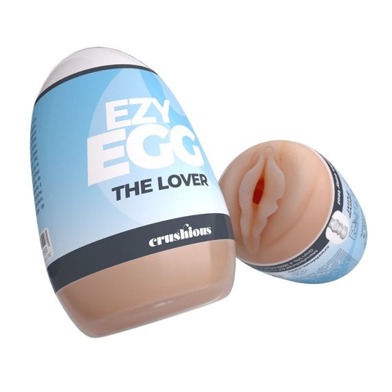 Мастурбатор-яйце, вагіна CRUSHIOUS EZY EGG THE Lover, реалістичний sexstyle