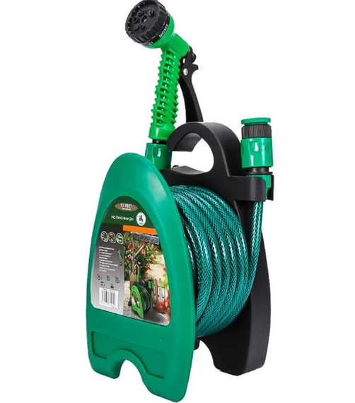 Шланг поливочный на катушке 10 метров с распылителем BB-4208