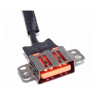 Разъем питания ноутбука с кабелем Lenovo PJ974 (bevel USB), 5-pin, 11 см (A49108) | Зображення 1