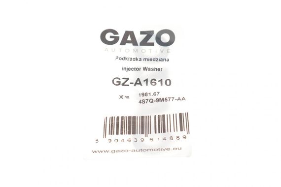 Шайба под форсунку Peugeot 407 2.7 HDi 04-11 к-кт 4 шт  GZ-A1610 | Зображення 1