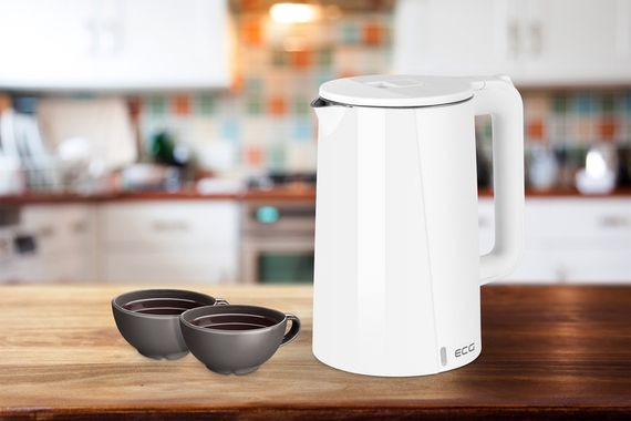 Електрочайник EСG Safe to Touch RK 1702 White 1.7 л білий | Зображення 8