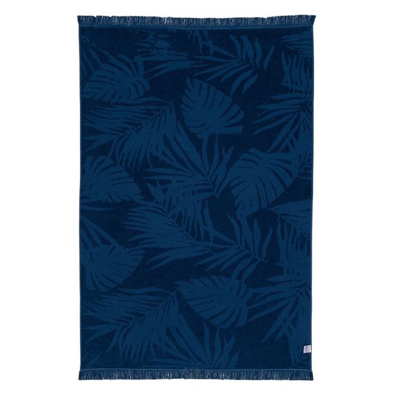 Рушник пляжний жакардовий SoundSleep Hawaii dark blue 100х150 см | Зображення 4