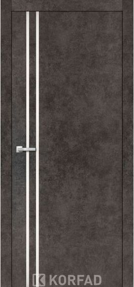 Двери Korfad Aluminium Loft Plato ALP-01 Лофт бетон
