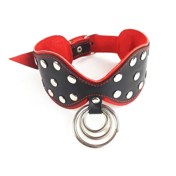 Нашийник з натуральної шкіри Art of Sex -  Collar Butterfly | Зображення 2