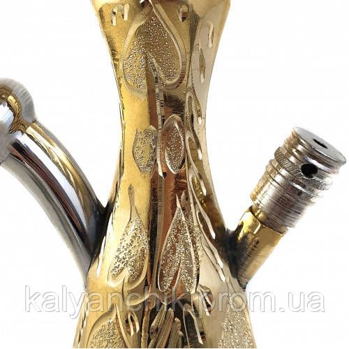 Кальян Khalil Mamoon Mini Ceramic Gold | Зображення 1