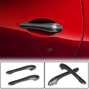 Накладки на ручки (Карбон) для Maserati GranTurismo 2007-2019 рр