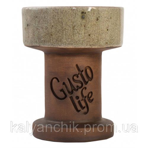 Чаша для кальяну Gusto Bowls Rook Glaze Grey