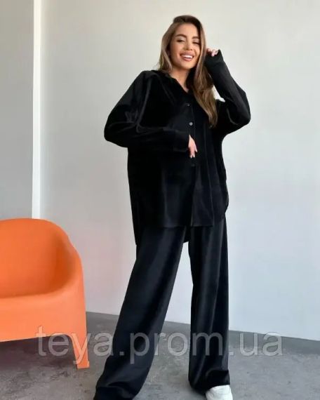 Костюм колір чорний розміри S, M, L, XL FI_008534