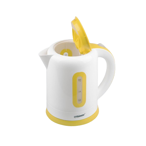 Електрочайник 1,7л 2000W (диск) білий MR-040-WHITE Maestro | Зображення 1