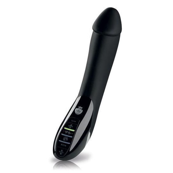 Вибратор с электростимуляцией Mystim Tickling Truman eStim Black, миостимулятор Sex Aura