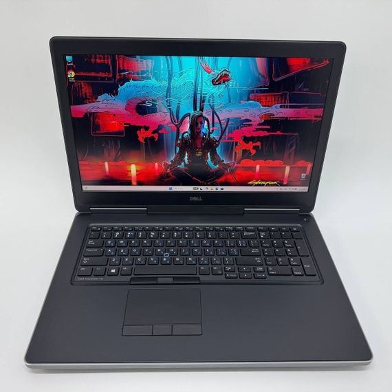 Мобільна робоча станція Dell Precision 7710 / 17.3" (1920x1080) IPS / Intel Xeon E3-1505M v6 (4 (8) ядра по 3.0 - 4.0 GHz) / 16 GB DDR4 / 512 GB SSD / nVidia Quadro M4000M, 4 GB GDDR5, 256-bit б/в | Зображення 2