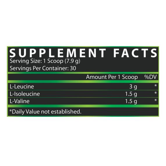 BCAA 6000 - 237g Green Apple | Зображення 1