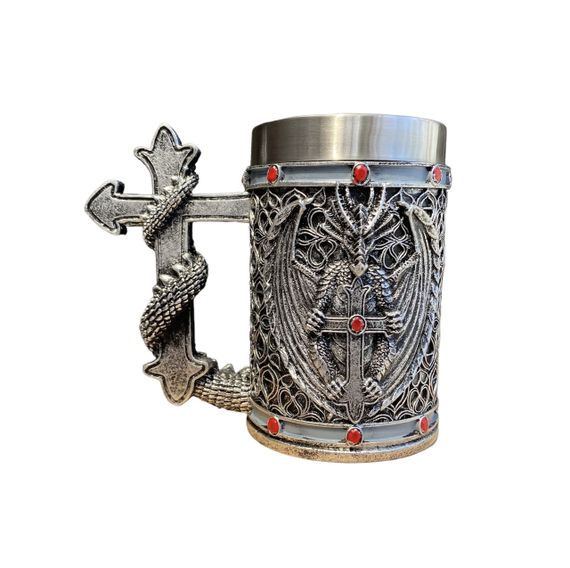 Чашка 3D Танард Дракон 500 мл (код: SKU-2214502518) | Зображення 3