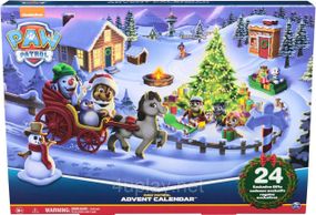 Адвент календарь Щенячий патруль 2024 Paw Patrol Advent Calendar Подарочный праздничный набор