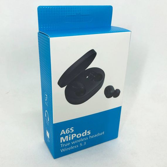 Бездротові навушники з мікрофоном для конференцій TWS MiPods A6S, Хороші навушники XS-588 для телефона | Зображення 8