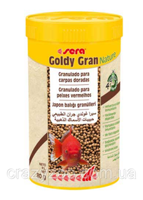 Корм для золотих риб Sera Goldy gran Nature у гранулах 250 мл (80 г) 8624