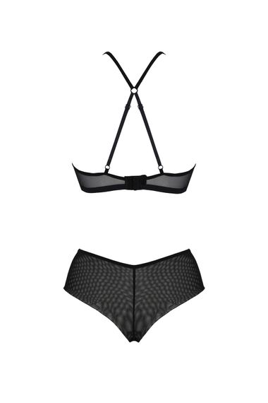 Комплект Passion KERRIA BIKINI black, L/XL, бралет і трусики-бікіні | Зображення 3