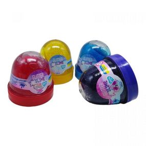 Уценка. Слайм-антистресс "Lovin: Glitter slime", 120 г, микс видов - треснута крышка