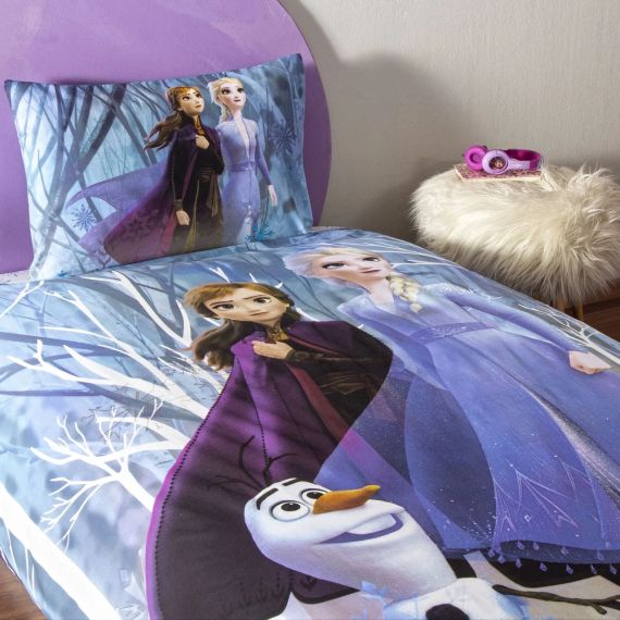 Постельное белье TAC Disney 160×220 см Frozen Winter | Зображення 1