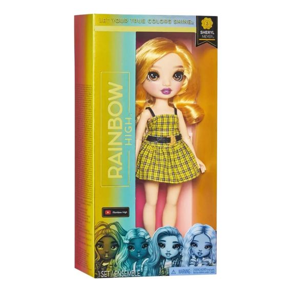 Дитяча ігрова лялька Маргаритка Rainbow High 987956 серії "ОРР" з артикуляцією | Зображення 3