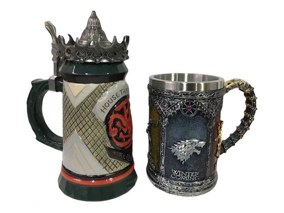 Подарочный набор Кружка Game Of Thrones House Targaryen Fire And Blood Игра Престолов и Winter Coming | Зображення 1