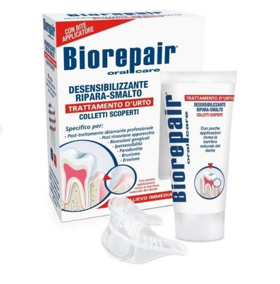 Десенситайзер Biorepair PLUS, Комплект гель 50 ml + капа
