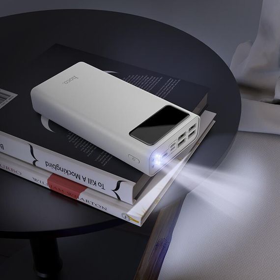 Портативна Батарея Power Bank Hoco J65 30000 mAh Powerbank Повербанк Портативное зарядное устройство | Зображення 4