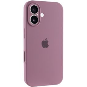 Чохол Silicone Case Full Camera Protective (AA) для Apple iPhone 16 (6.1") Ліловий / Lilac Pride