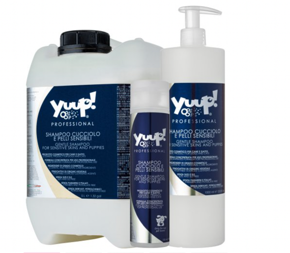Юп! Professional Gentle Shampoo - мягкий шампунь для щенков, собак с аллергией, с чувствительн на разлив 0.5
