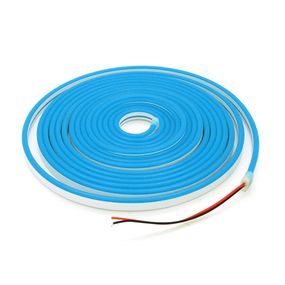 Лента LED в силиконе 3528.12V, 5 метров, IP67, Blue