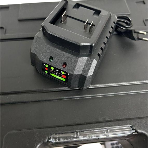 Аккумуляторный ударный гайковерт MA-491 с подсветкой 2-мя съемными аккумуляторами в кейсе | 2 Ah \ 48 V | Зображення 4