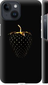 Чохол на iPhone 14 Чорна полуниця "3585m-2648-24368"