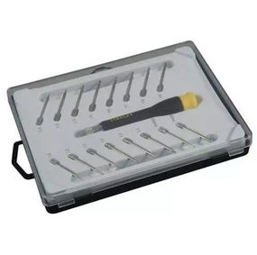 Набір викруток Stanley для точної механіки з цанговим утримувачем 16 шт (STHT0-62633)