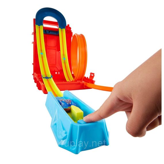 Игровой набор Трек Хот Вилс Канистра для трюков Турботрюки Hot Wheels Track Builder Fuel Can Stunt Box | Зображення 5