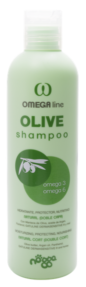 Шампунь для собак Omega Olive shampoo придает шерсти естественный 250 мл