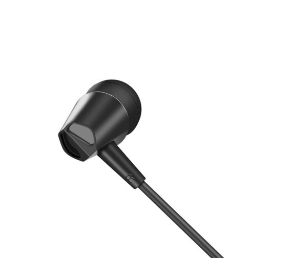 Навушники HOCO M34 honor music universal earphones with microphone Black | Зображення 1